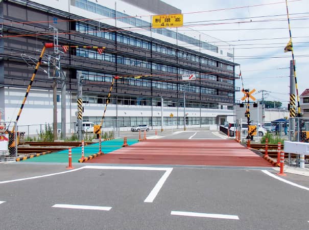 市道　野際・石ケ崎線　道路・踏切設計 （福岡県筑紫野市）
